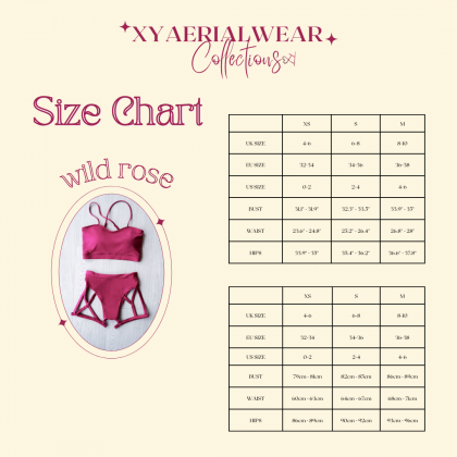 XY Aerialwear's Wild Rose Set 